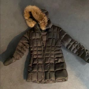 Andrew Marc fur hooded winter jacket